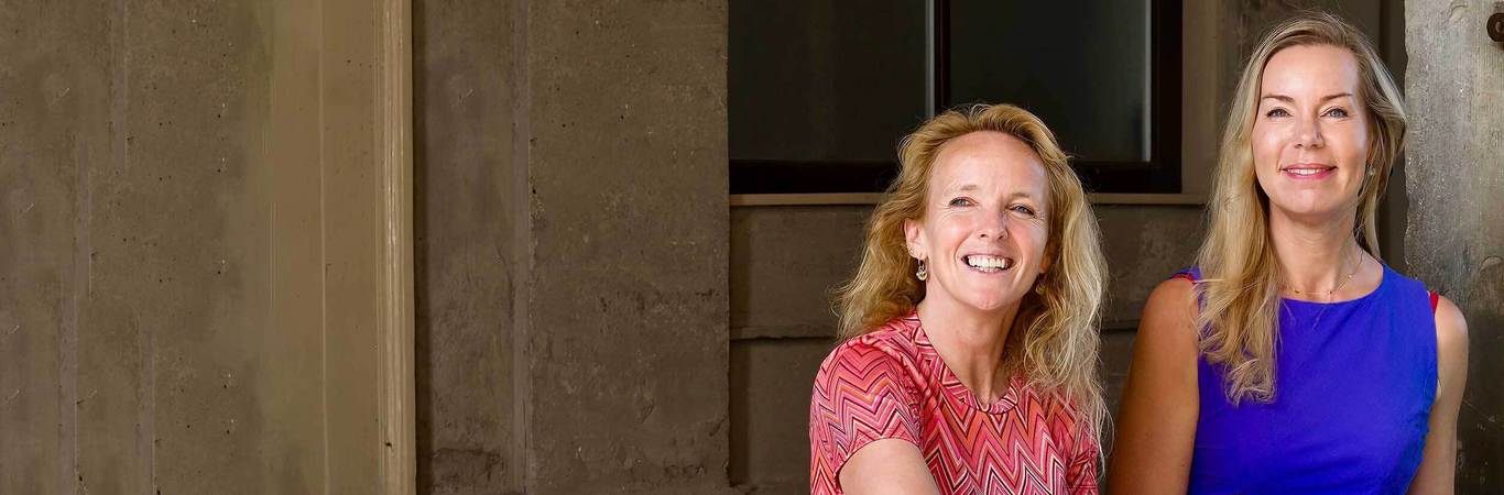 Headerfoto met Kiki en Joyce als de BOOSTchamps